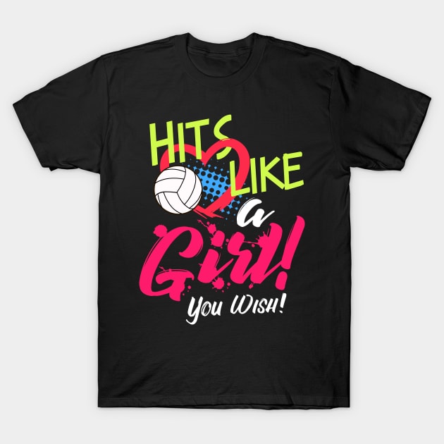 Volleyball Coach Girls Volleyball Gift T-Shirt by Linco